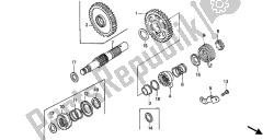 KICK STARTER SPINDLE