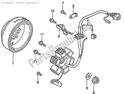 FLYWHEEL - STATOR (C50LM-X,Y)