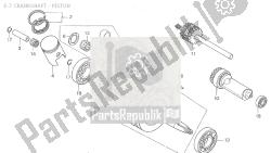 E-7 CRANKSHAFT - PISTON