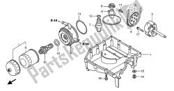 cárter de aceite y bomba de aceite