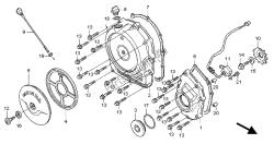 RIGHT CRANKCASE COVER