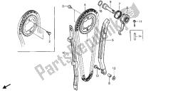 cadena de levas y tensor