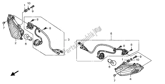 Wszystkie części do Winker Honda VFR 1200 FDA 2010