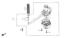 kit de piezas opcionales del carburador eop-1