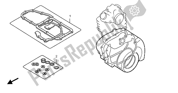All parts for the Eop-2 Gasket Kit B of the Honda CBR 125 RW 2005