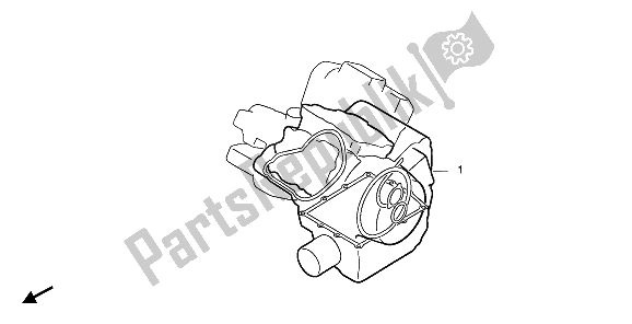 Tutte le parti per il Kit Di Guarnizioni Eop-2 B del Honda VT 600C 1990