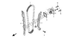 cadena de levas y tensor