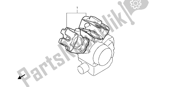 All parts for the Eop-1 Gasket Kit A of the Honda VT 600C 1988