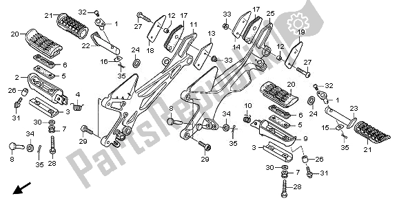 Todas las partes para Paso de Honda CBF 1000 2010