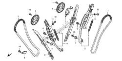 cadena de levas y tensor