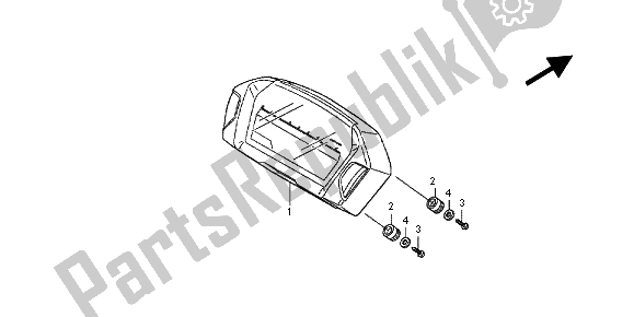 Wszystkie części do Metr (kmh) Honda NC 700 XD 2012