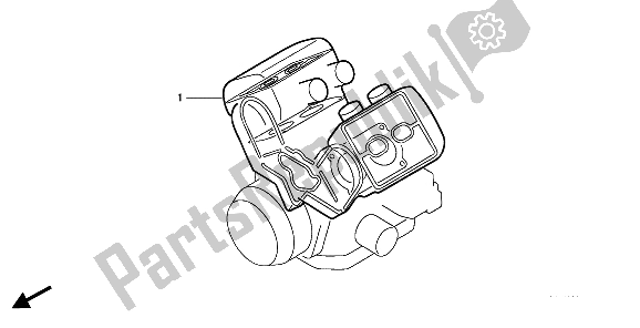 All parts for the Eop-1 Gasket Kit A of the Honda ST 1100A 1994