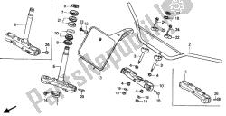 HANDLE PIPE & TOP BRIDGE & STEERING STEM