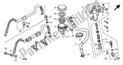 REAR BRAKE MASTER CYLINDER