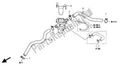 soupape de commande d'injection d'air