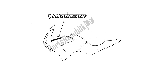 All parts for the Mark of the Honda XL 125V 2011