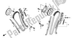 cadena de levas y tensor