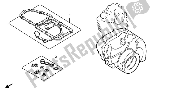 Wszystkie części do Zestaw Uszczelek Eop-2 B Honda CRF 450X 2006