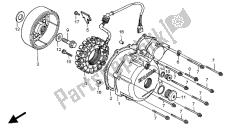 LEFT CRANKCASE COVER & GENERATOR