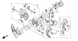 FRONT BRAKE CALIPER (R.)