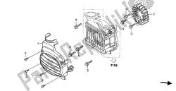 ventilateur de refroidissement et couvercle du ventilateur