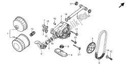 filtro dell'olio e pompa dell'olio