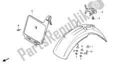 FRONT FENDER & FRONT NUMBER PLATE