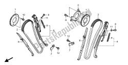 cadena de levas y tensor