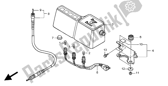 Todas las partes para Metro de Honda XR 400R 1999