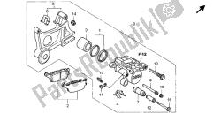 REAR BRAKE CALIPER