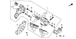 REAR BRAKE PANEL