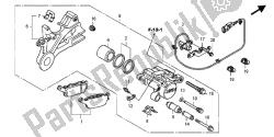 REAR BRAKE CALIPER