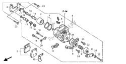 REAR BRAKE CALIPER