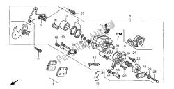 REAR BRAKE CALIPER