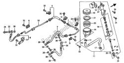 maître-cylindre de frein arrière