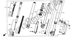 tenedor frontal