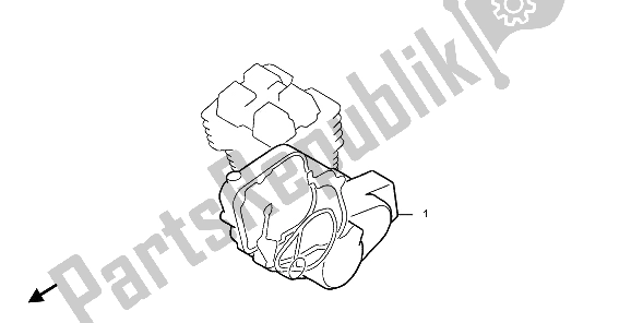 Tutte le parti per il Kit Di Guarnizioni Eop-2 B del Honda CA 125 1997