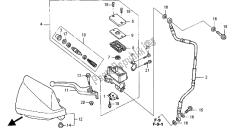 FR. BRAKE MASTER CYLINDER