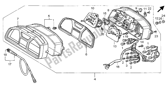 Todas las partes para Metro (reino Unido) de Honda XL 600V Transalp 1995