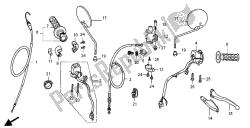 HANDLE LEVER & SWITCH & CABLE