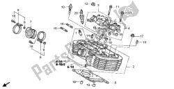 REAR CYLINDER HEAD