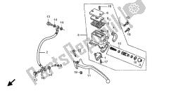 RR. BRAKE MASTER CYLINDER