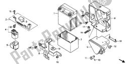 batería y caja de batería