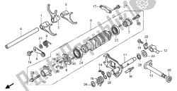 GEARSHIFT DRUM SHIFT FORK