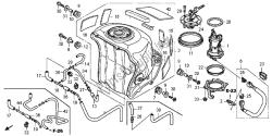 réservoir de carburant et pompe à carburant