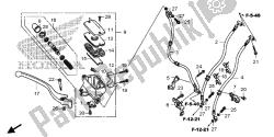 maître-cylindre de frein avant