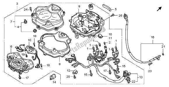 Tutte le parti per il Metro (mph) del Honda PES 125 2013