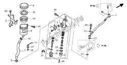 RR. BRAKE MASTER CYLINDER