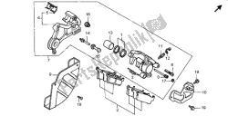 REAR BRAKE CALIPER