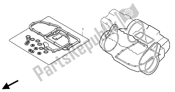 Todas as partes de Kit De Junta Eop-2 B do Honda CBR 600F 2000